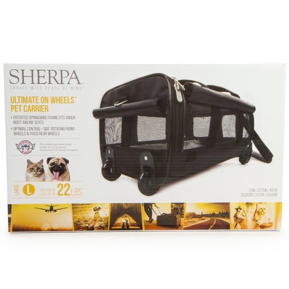 Sherpa Rolling Pet Carrier - Picture 6 of 6